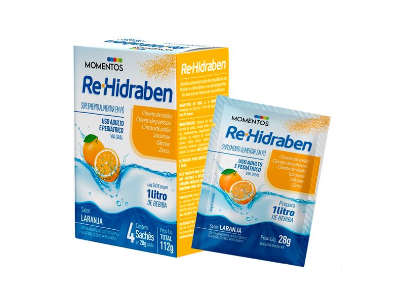 Suplemento-Alimentar-Re-Hidraben-Sabor-Laranja-4-Saches-28g-Cada