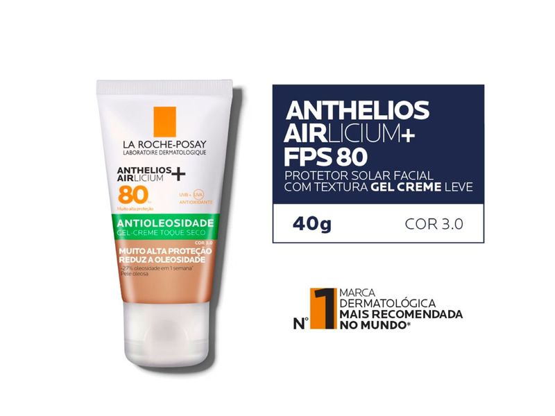 Protetor-Solar-Facial-Anthelios-Airlicium--La-Roche-Posay-FPS80-Cor-3.0-40g