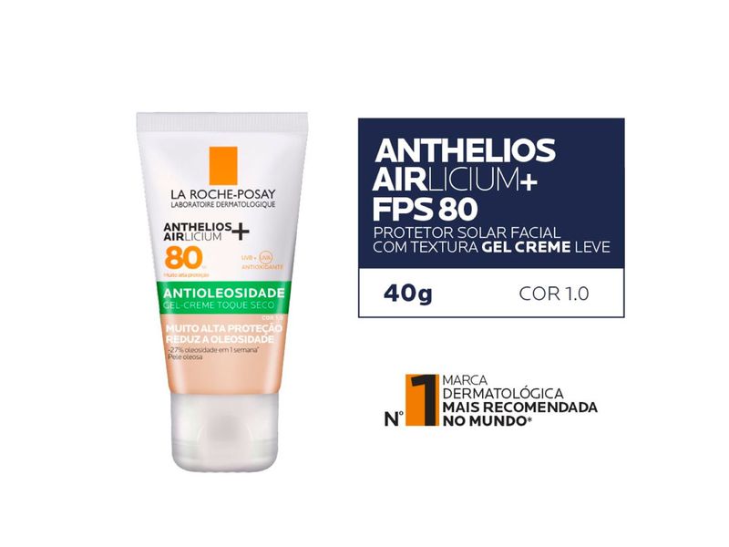 Protetor-Solar-Facial-Anthelios-Airlicium--La-Roche-Posay-FPS80-Cor-1.0-40g