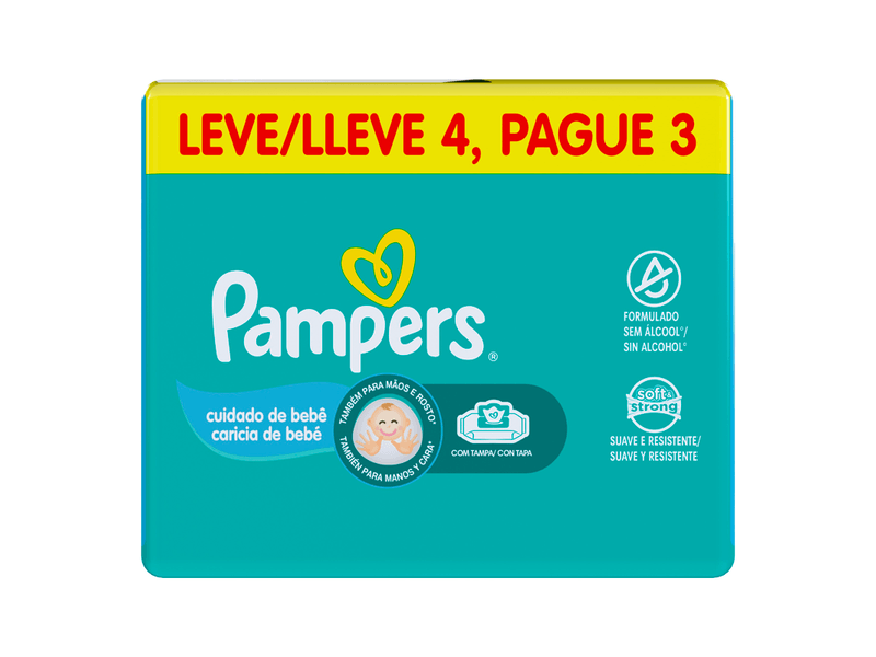 Lencos-Umedecidos-Pampers-Cheirinho-de-Bebe-192-Unidades