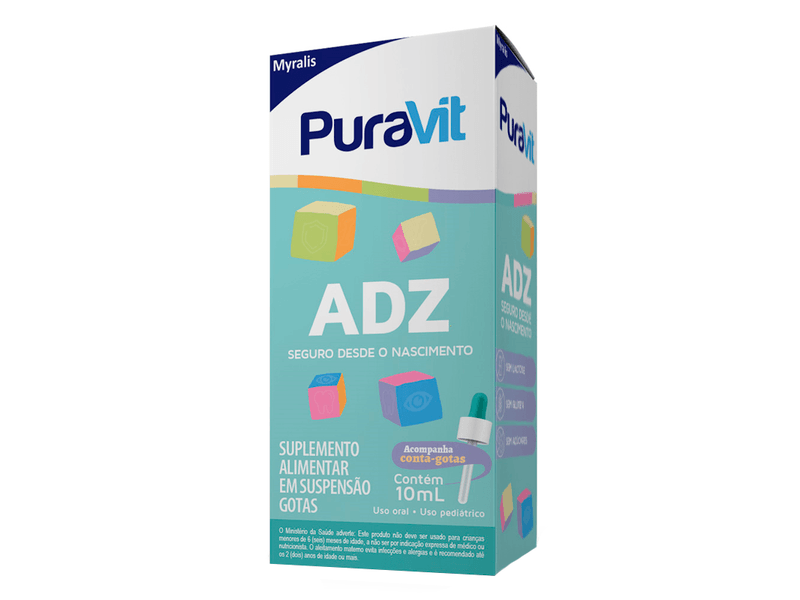 Suplemento-Alimentar-PuraVit-ADZ-Suspensao-Gotas-10ml---Conta-Gotas