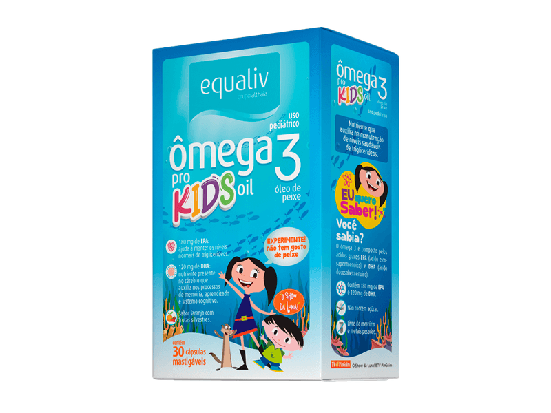 Omega-3-Pro-Kids-Oil-Equaliv-Sabor-Laranja-com-Frutas-Silvestres-30-Capsulas-Mastigaveis
