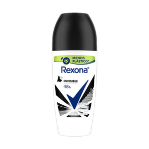 Desodorante Antitranspirante Roll On Rexona Invisible 50ml