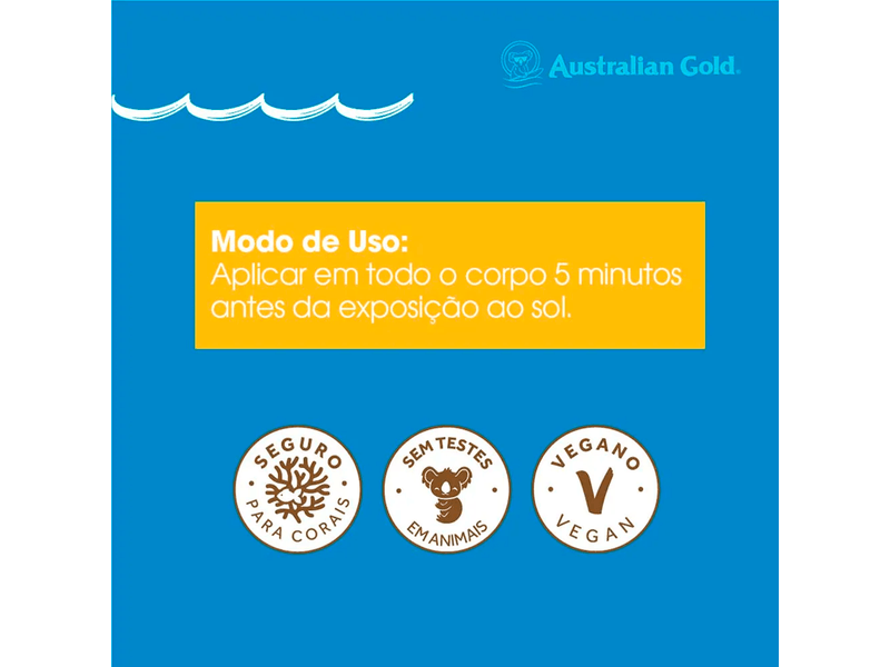 Protetor-Solar-Corporal-Australian-Gold-Gel-Creme-FPS30-120g