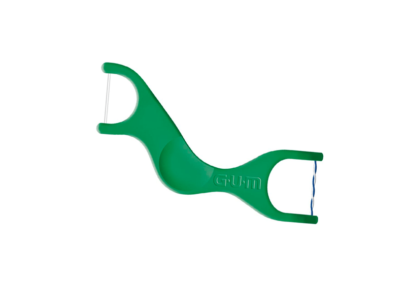 Fio-Dental-G.U.M-Flosser-Dual-Technique-Sabor-Menta-20-Unidades
