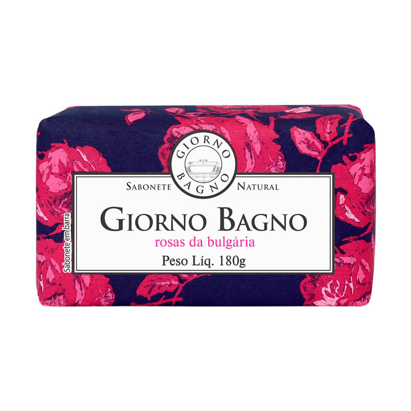 Sabonete em Barra Giorno Bagno Rosas da Bulgária 180g