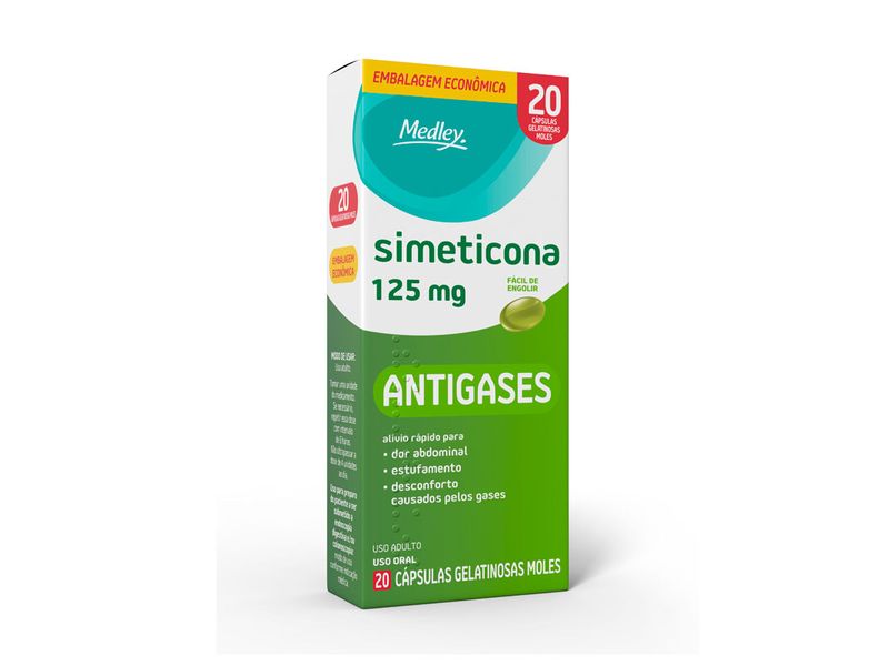 Simeticona-125mg-Medley-20-Capsulas-Gelatinosas-Moles