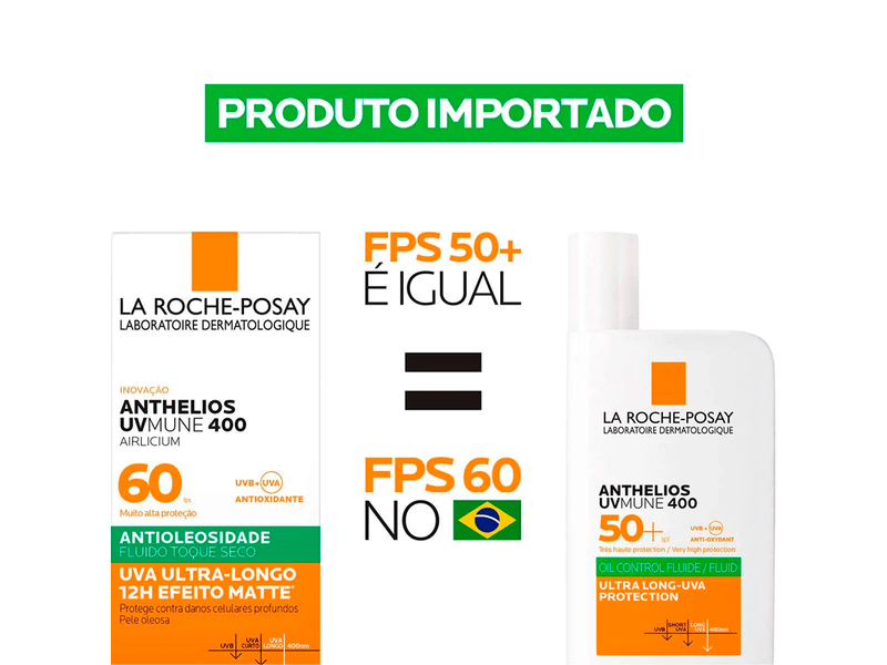 Protetor-Solar-Facial-La-Roche-Posay-Anthelios-UV-Mune-400-Airlicium-Antioleosidade-FPS50-50ml