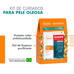 Kit-Protetor-Solar-Facial-Avene-Cleanance-UV-Antioleosidade-FPS70-40g---Gel-De-Limpeza-Purificante-Cleanance-40g