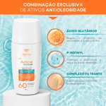 Protetor-Solar-Facial-Darrow-Actine-Aquafluid-Sem-Cor-FPS60-40g