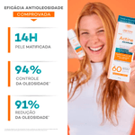 Protetor-Solar-Facial-Darrow-Actine-Aquafluid-Cor-1.5-Claro-Medio-FPS60-40g