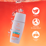 Protetor-Solar-Facial-Darrow-Actine-Aquafluid-Cor-1.5-Claro-Medio-FPS60-40g