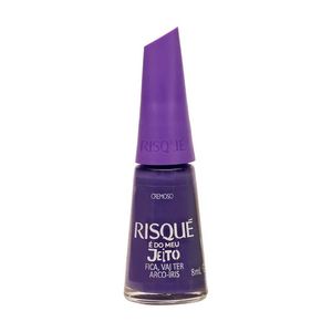 Esmalte Risqué Cremoso É do Meu Jeito Fica, Vai Ter Arco-Íris 8ml