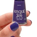Esmalte Risqué Cremoso É do Meu Jeito Fica, Vai Ter Arco-Íris 8ml