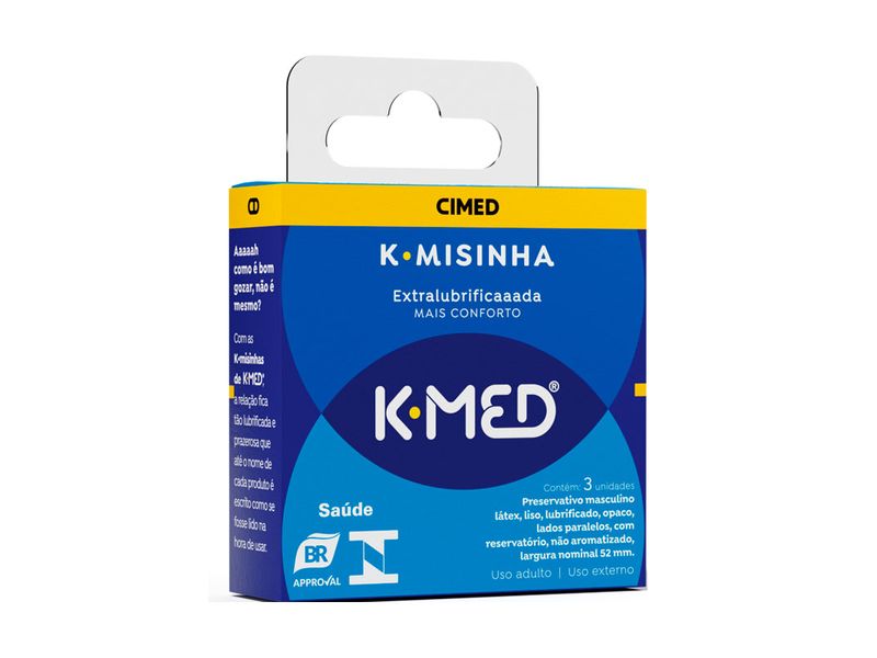 Preservativo-Masculino-K-Misinha-K-Med-Extra-Lubrificado-3-Unidades