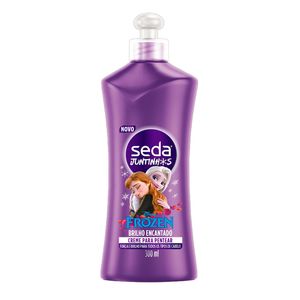 Creme Para Pentear Seda Juntinhos Frozen Brilho Encantado 300ml