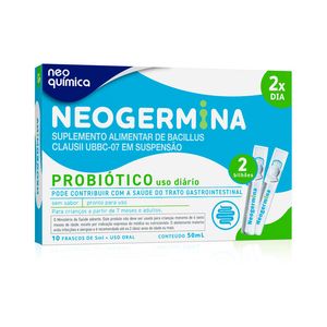 Suplemento Alimentar Probiótico Neogermina 2BI 10 Frascos 5ml