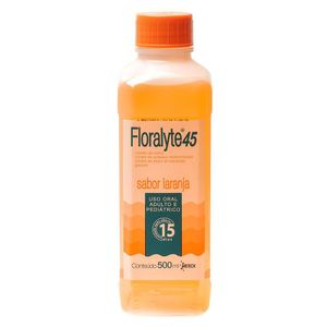 Floralyte 45meq/l solução oral frasco com 500ml sabor laranja