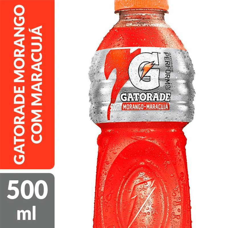 Gatorade Morango e Maracujá 500ml: Hidratação e Energia