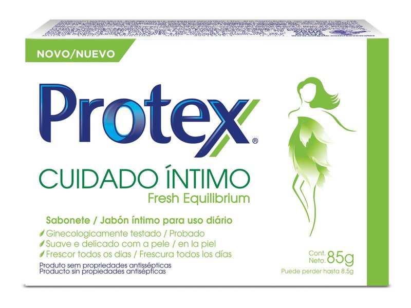 Sabonete Íntimo em Barra Protex Fresh Equilibrium 85g