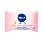 Sabonete em Barra Nivea Talco & Óleo de Amêndoas 85g