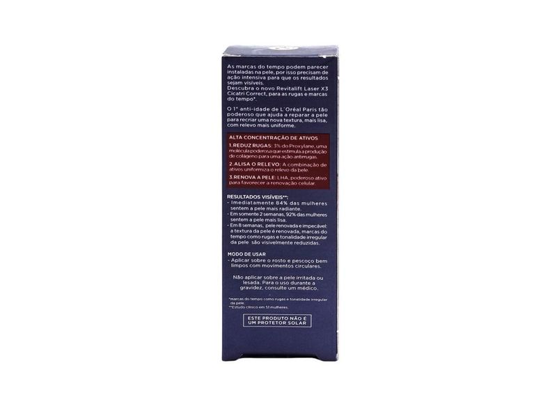 Creme-Hidratante-Facial-Anti-idade-L-Oreal-Paris-Revitalift-Laser-X3-Cicatri-Correct-FPS25-30ml