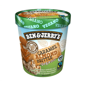 Sorvete Ben&Jerry's Caramel Almond Brittle Vegano 458ml