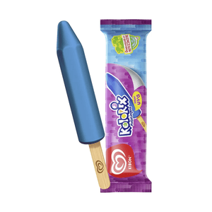 Sorvete Picolé Kibon Kolorix Pinta Língua Uva 31g