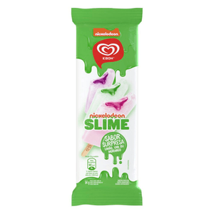 Sorvete Kibon Nickelodeon Slime Sabor Surpresa 54g