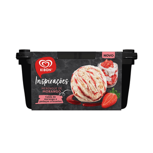 Sorvete Kibon Inspirações Merengue de Morango 1,3L