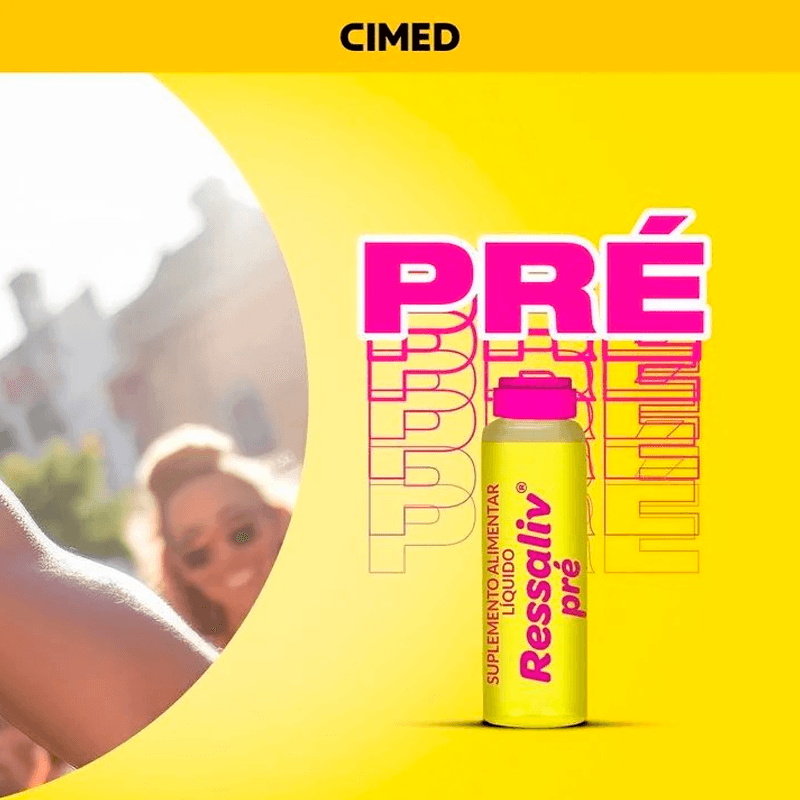 Ressaliv Pré Sabor Abacaxi - Flaconete com 10mL