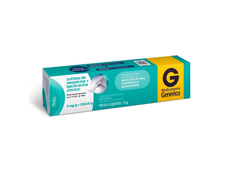 Sulfato-de-Neomicina-5mg---Bacitracina-250ui-Medley-Pomada-Dermatologica-15g