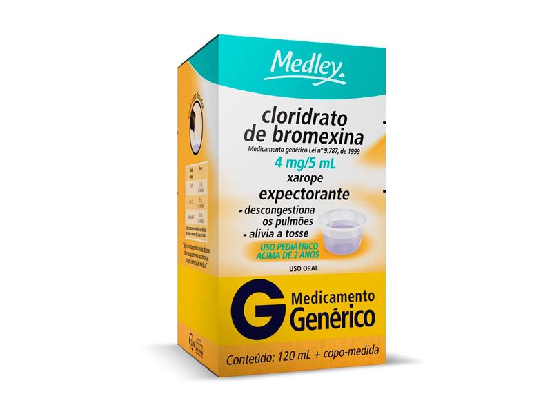 Cloridrato-de-Bromexina-4mg-5ml-Medley-Frasco-120ml---Copo-Medidor