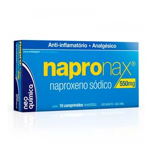 Napronax 550mg 10 Comprimidos