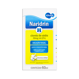 Naridrin H 3% Solução Nasal 60ml