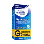 Cloridrato-de-Ambroxol-15mg-5ml-Neo-Quimica-Xarope-Pediatrico-Uso-Oral-120ml