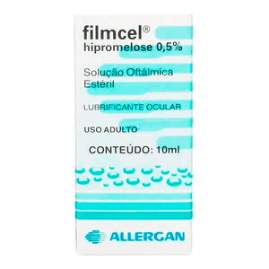 Filmcel 0,5% Solução Oftálmica Estéril 10ml