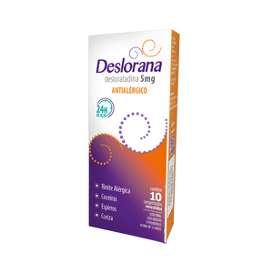 Deslorana 5mg 10 Comprimidos - Legrand