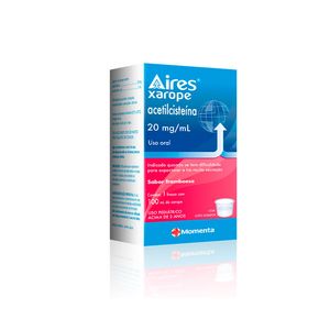 Aires Acetilcisteína Xarope 20mg/Ml 100ml Momenta Farma