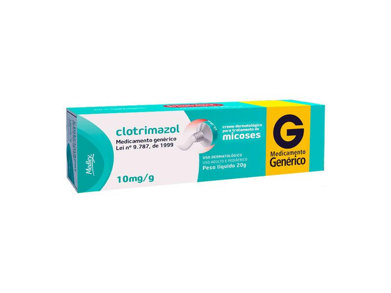 Clotrimazol-10mg-G-Medley-Creme-Dermatologico-20g