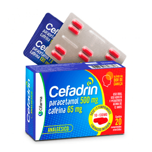 Cefadrin 500/65mg 20 Comprimidos