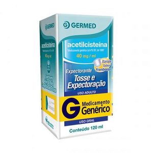 Acetilcisteína 40mg Germed Xarope 120ml