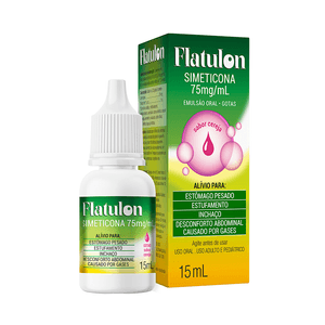 Flatulon 75mg/ml Emulsão Oral Gotas Sabor Cereja 15ml