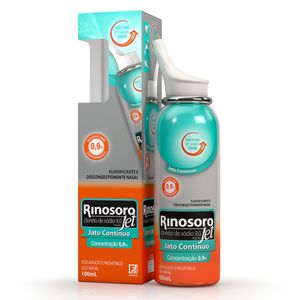Rinosoro Jet 0,9% Spray Nasal 100ml