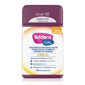 Addera Cal 1.000UI 90 Comprimidos Revestidos