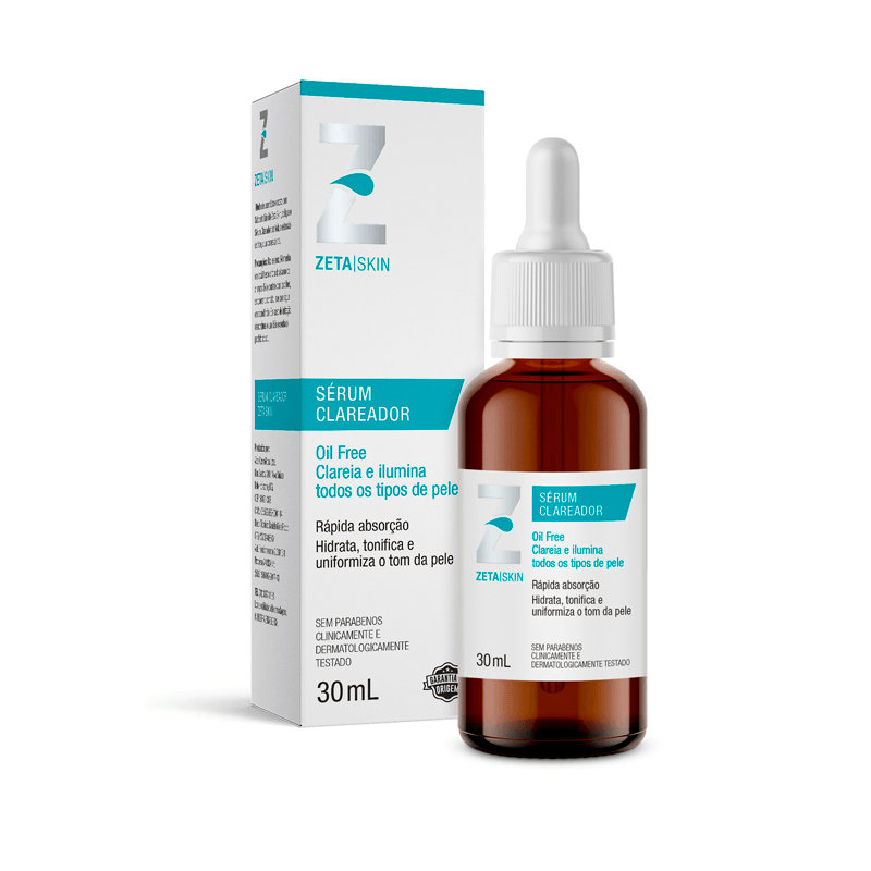 Sérum Clareador Zeta Skin: Hidrata e Ilumina | Drogal