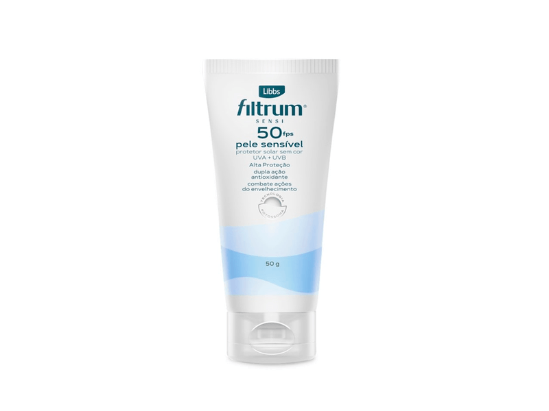 Protetor-Solar-Facial-Filtrum-Sensi-FPS50-Sem-Cor-50g