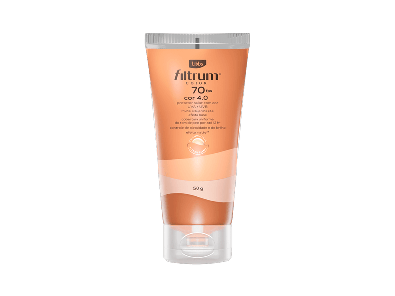 Protetor-Solar-Facial-Filtrum-Color-FPS70-Cor-4.0-50g
