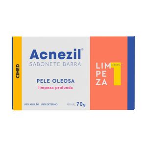 Sabonete Em Barra Acnezil Pele Oleosa 70g