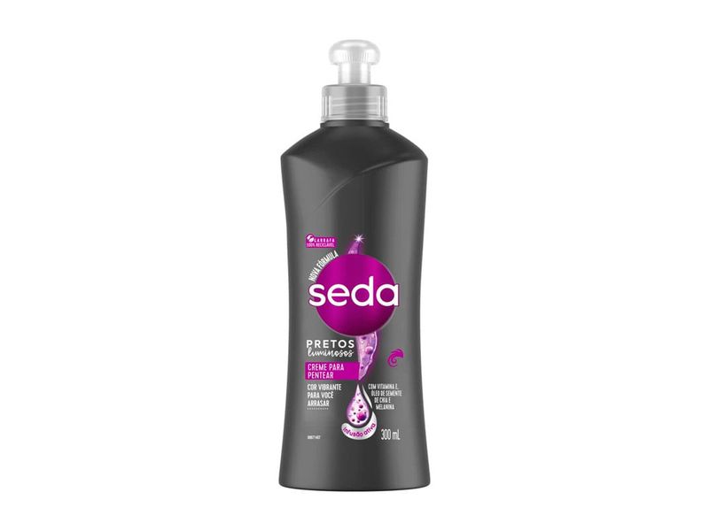 Creme-para-Pentear-Seda-Pretos-Luminosos-300ml